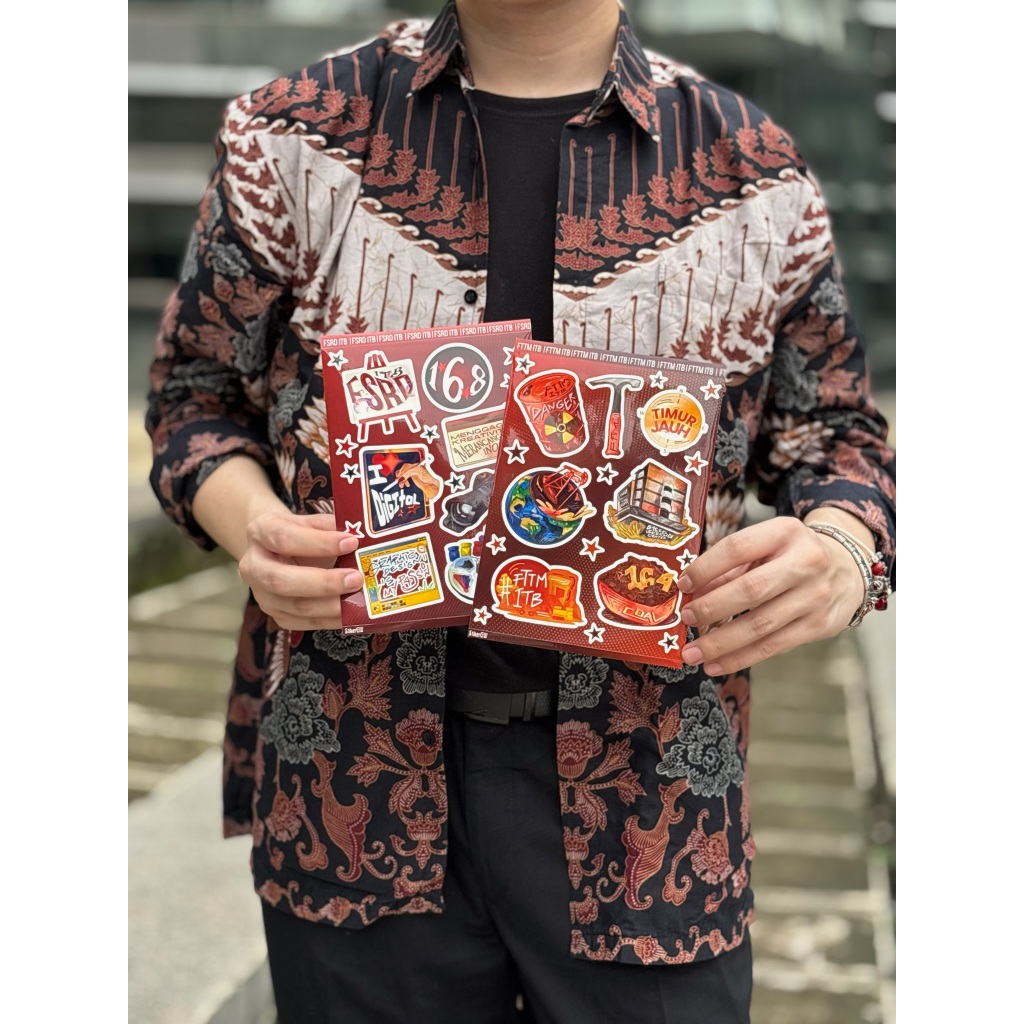 Jual [BERIZIN RESMI] Sticker Pack FTTM ITB | STIKER FAKULTAS TEKNIK ...