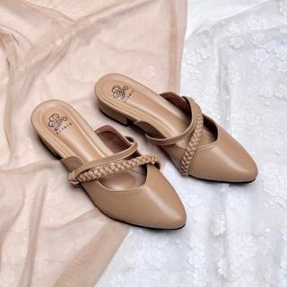 Jual SARMER - YEON HEELS LEATHER 3CM NUDE | Shopee Indonesia