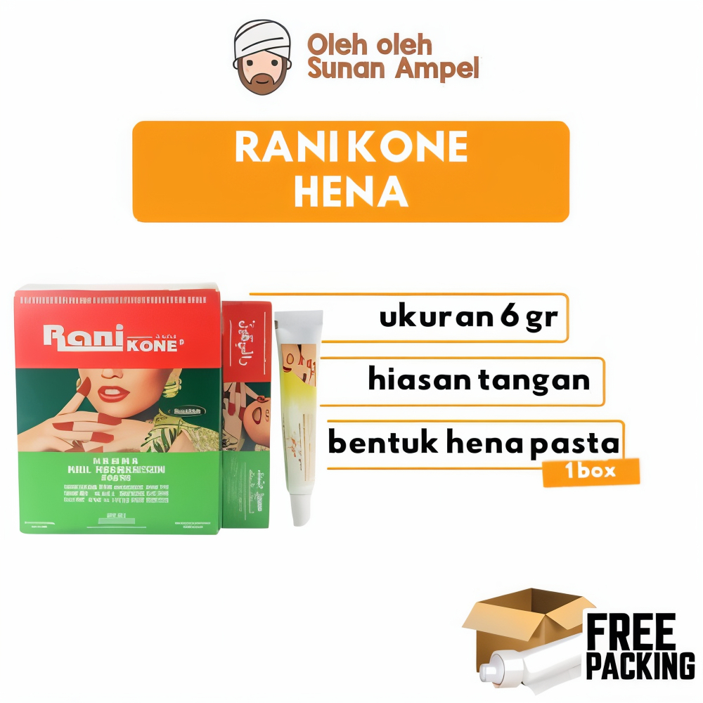 Jual RK 82 30 GRAM Heena/Henna Kutek Kuku Rani Kone halal digunakan ...