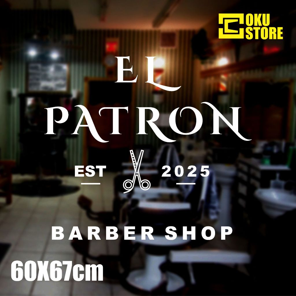 Jual Custom Sticker 147 Cutting Sticker CUSTOM LOGO EL PATRON ...