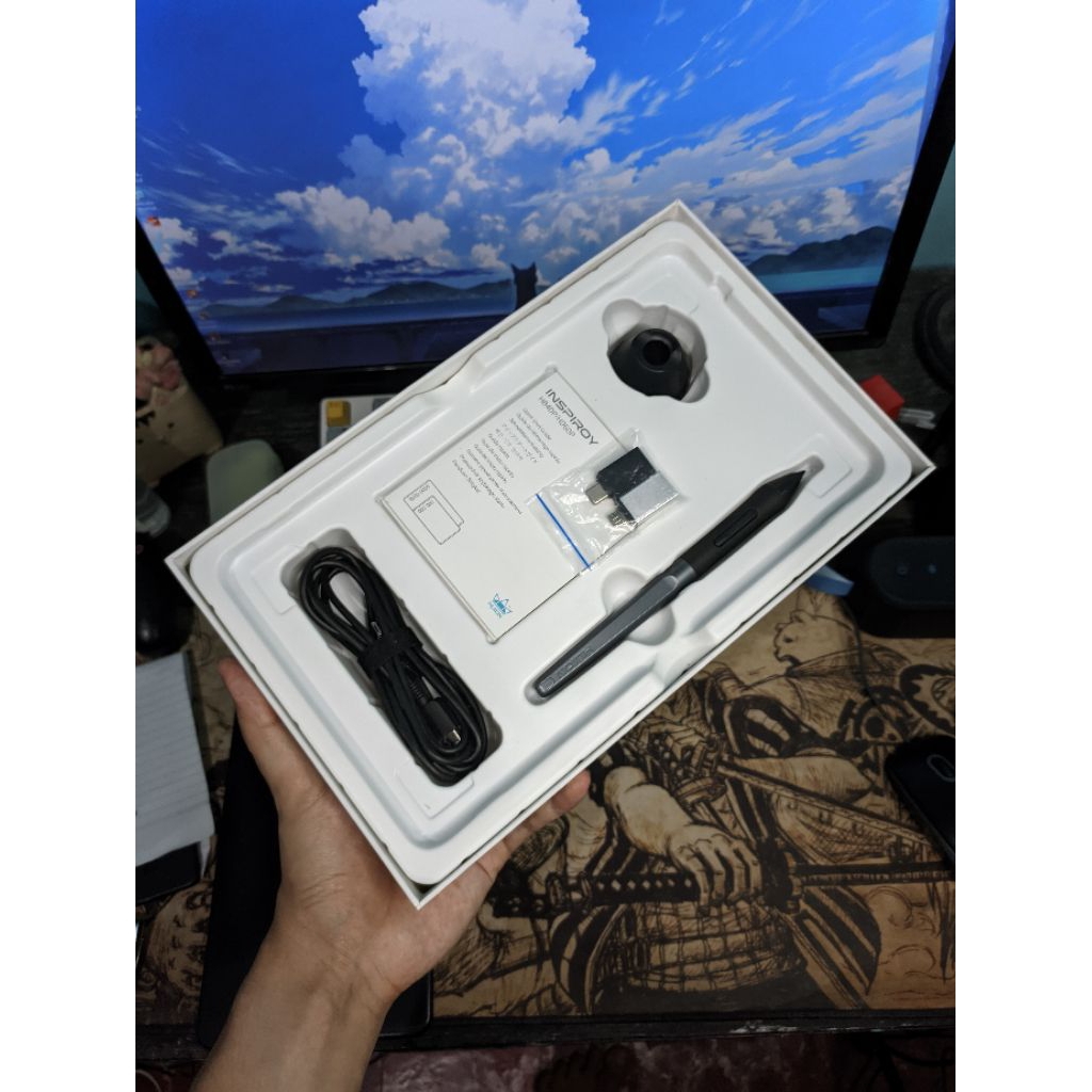 Jual Huion H430P H430 H640P H640 Pentab stylus drawing pen tab osu not ...