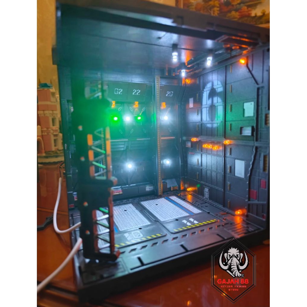 Jual Hangar Base LED Gundam, Transformers,HG,SG, | Shopee Indonesia