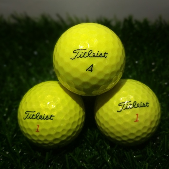 Jual Bola Golf Bekas Titleist Kuning Grade A (12 BOLA) | Shopee Indonesia
