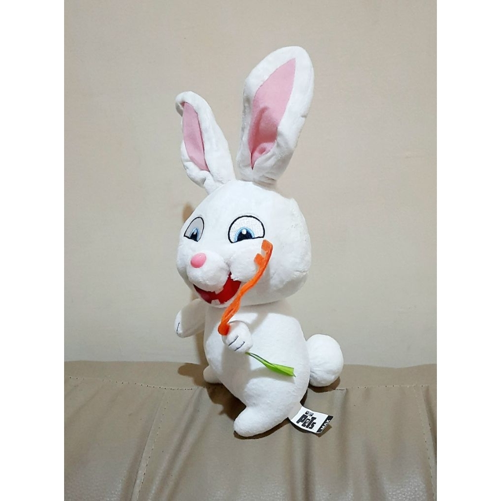 Jual Boneka Snowball Rabbit The Secret Life Of Pets Original Size 20 cm ...