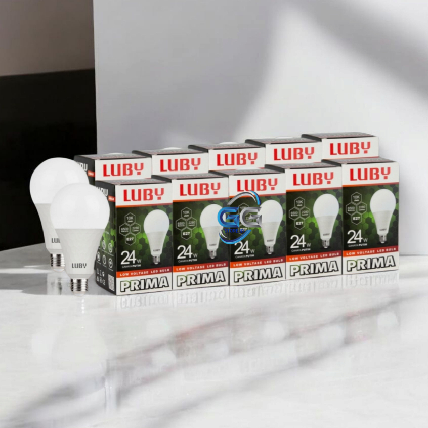Jual Paket Bundling 10 Pcs LUBY Prima Lampu Bohlam LED A-Bulb 5W 7W 9W ...