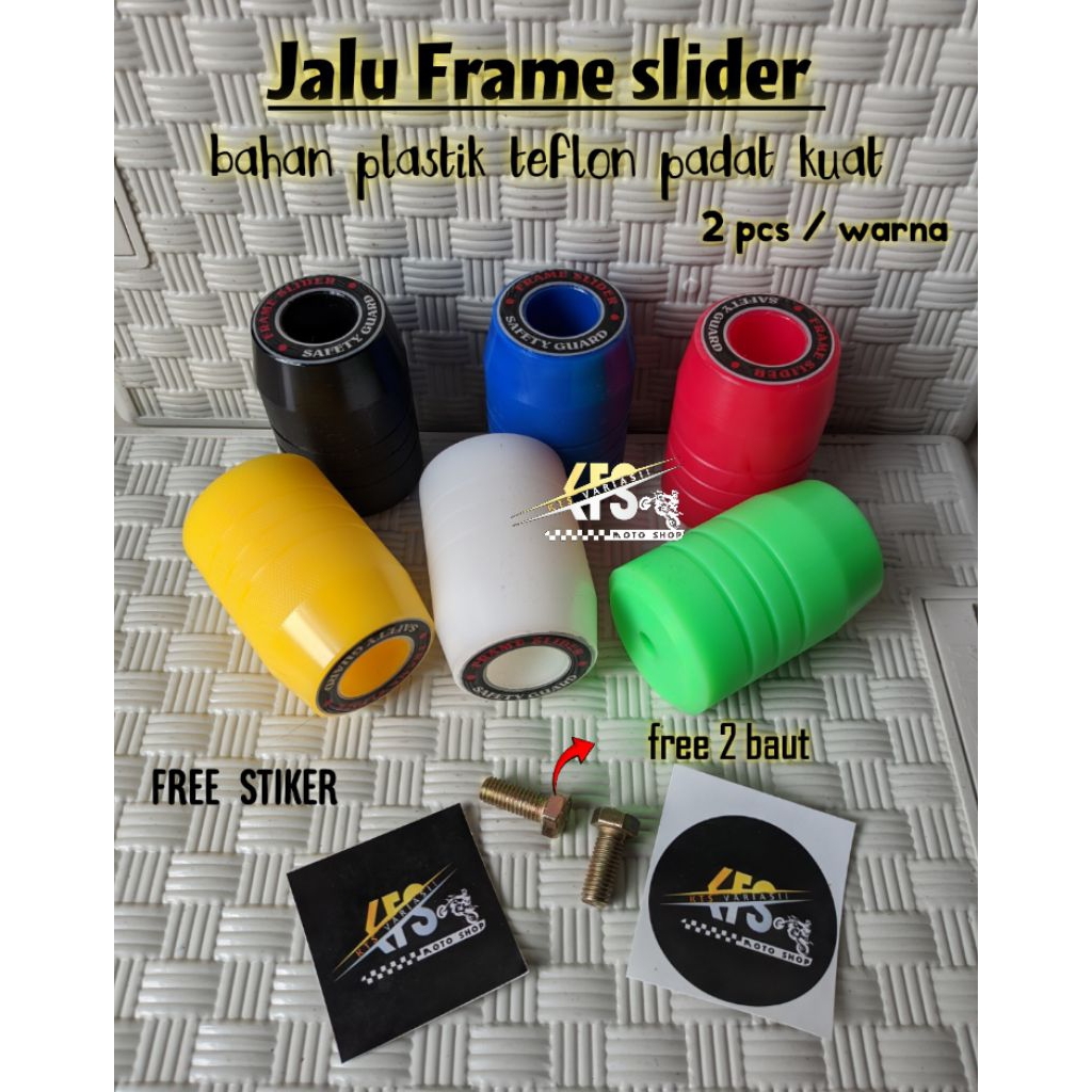 Jual Jalu Frame Slider Agna, Jalu Slyder Agna, Jalu Crashbar/Tubular ...