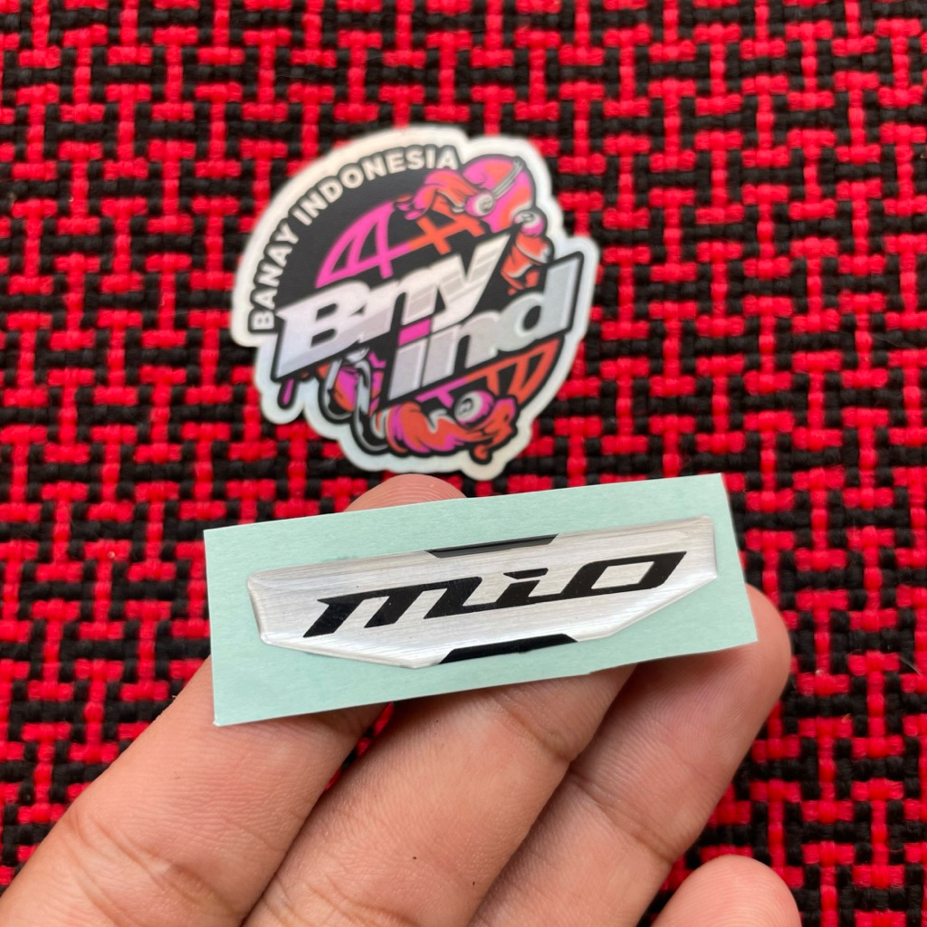 Jual STICKER STIKER EMBLEM MIO GRAVIS TIMBUL | Shopee Indonesia