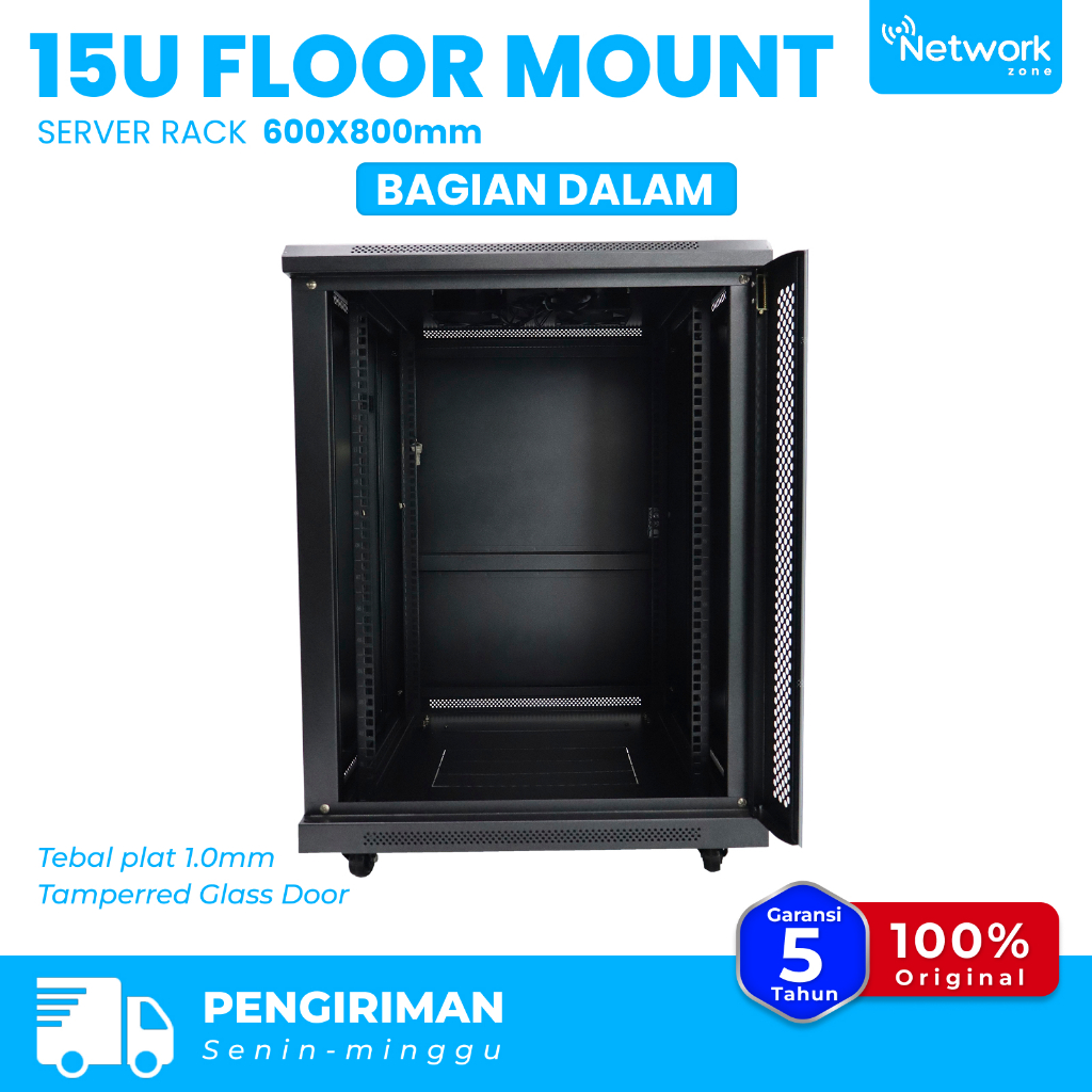 Jual Rack Server 15U Floor Mount Rack 600x800mm | Shopee Indonesia