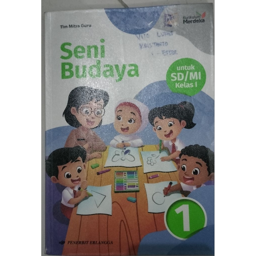 Jual Buku Seni budaya kelas 1 sd kurikulum merdeka | Shopee Indonesia