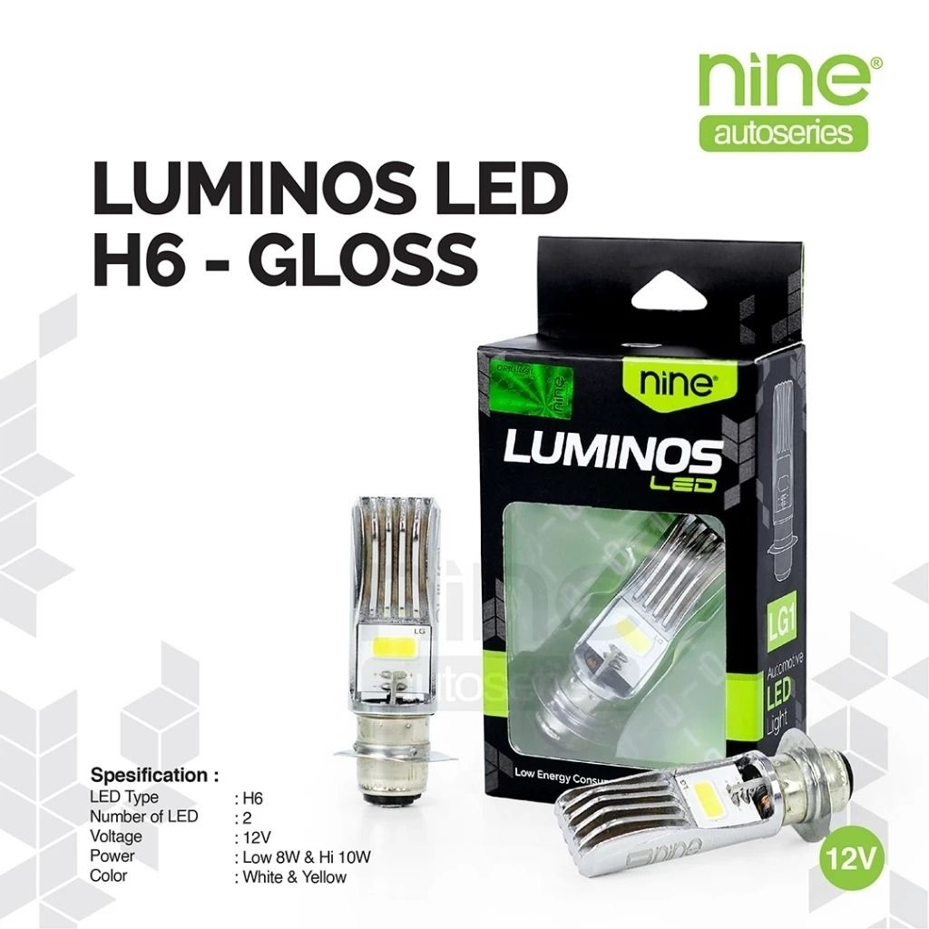 Jual LAMPU LED LUMINOS LG1 H6 COCOK SMUA MOTOR BEBEK DAN METIK PNP ...
