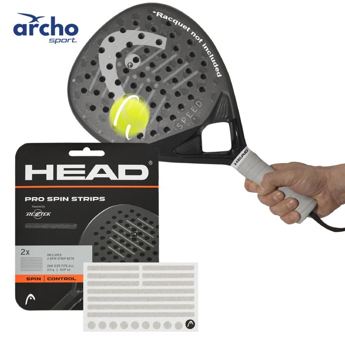 Jual HEAD Spin Strips Pro Padel Racket / Raket Padel Original Good ...