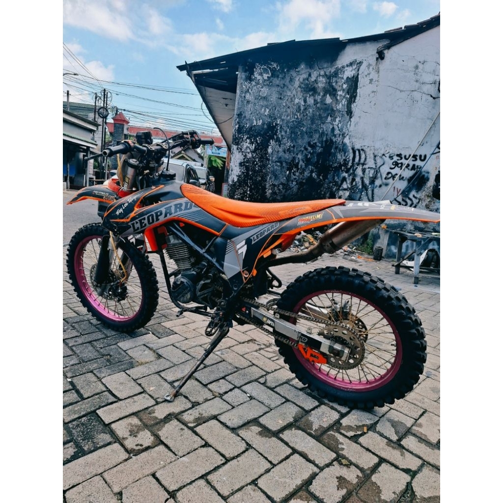 Jual Motor Trail Copy Ktm 250 Mesin Megapro Mono | Shopee Indonesia