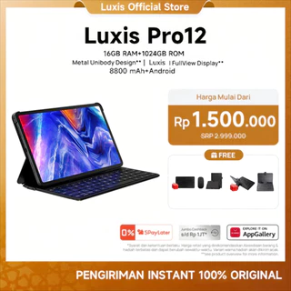 【Free Mouse Keyboard Case】Luxis Tablet Pro12 (16GB+1024GB)11.6inch"lPS Screen Tablet Android 12 8800 mAh Dual Sim CardadvanTablet Murah100ribuan Anak Tablet android murah Diskon 50%,penawaran menarik 100% asli, dukungan COD Tab Luxis Official Store
