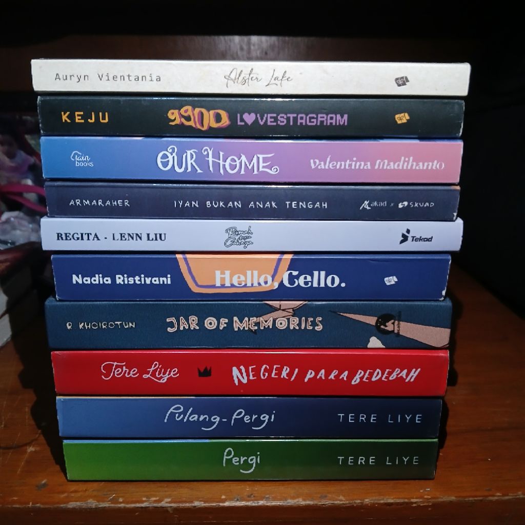 Jual Preloved Novel Novel Bekas Novel Original Buku Fiksi Novel