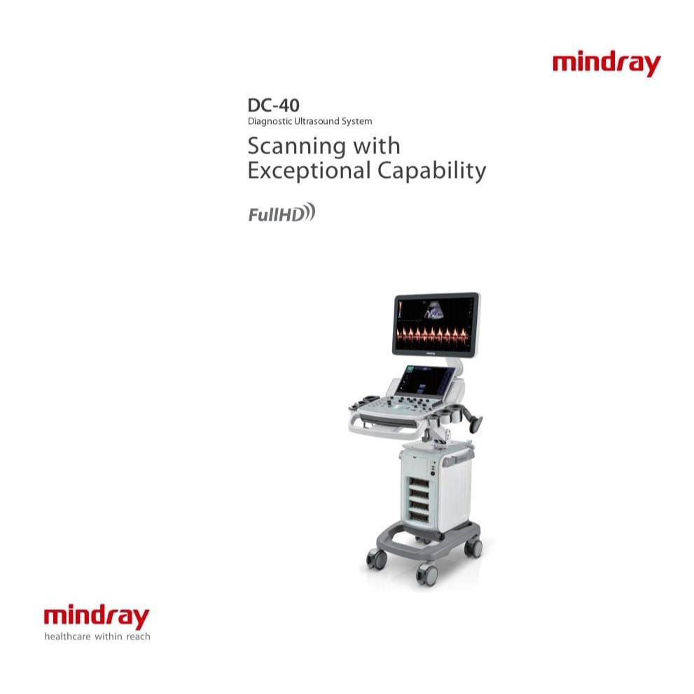 Jual DC-40 scanning with exceptional capability MINDRAY Full HD ...