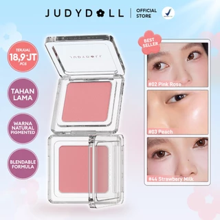 (BEST SELLER) Judydoll Pretty Blush Powder - 2gr (Multifungsi Blush On Dengan Blendable Formula Untuk Hasil Natural & Tahan Lama)