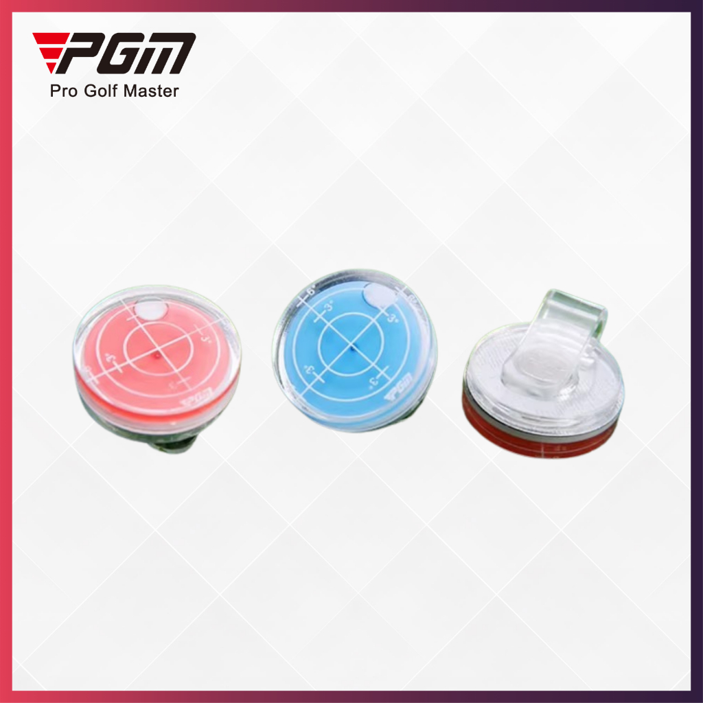Jual PGM Golf Ball Marker Waterpass Level Measure Green Slope with Hat ...