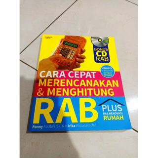 OBRAL BUKU MURAH ORIGINAL / BUKU DESAIN RUMAH / CARA CEPAT MERENCANAKAN & MENGHITUNG RAB / BEST SELLER / RENOVASI RUMAH / INTERIOR /