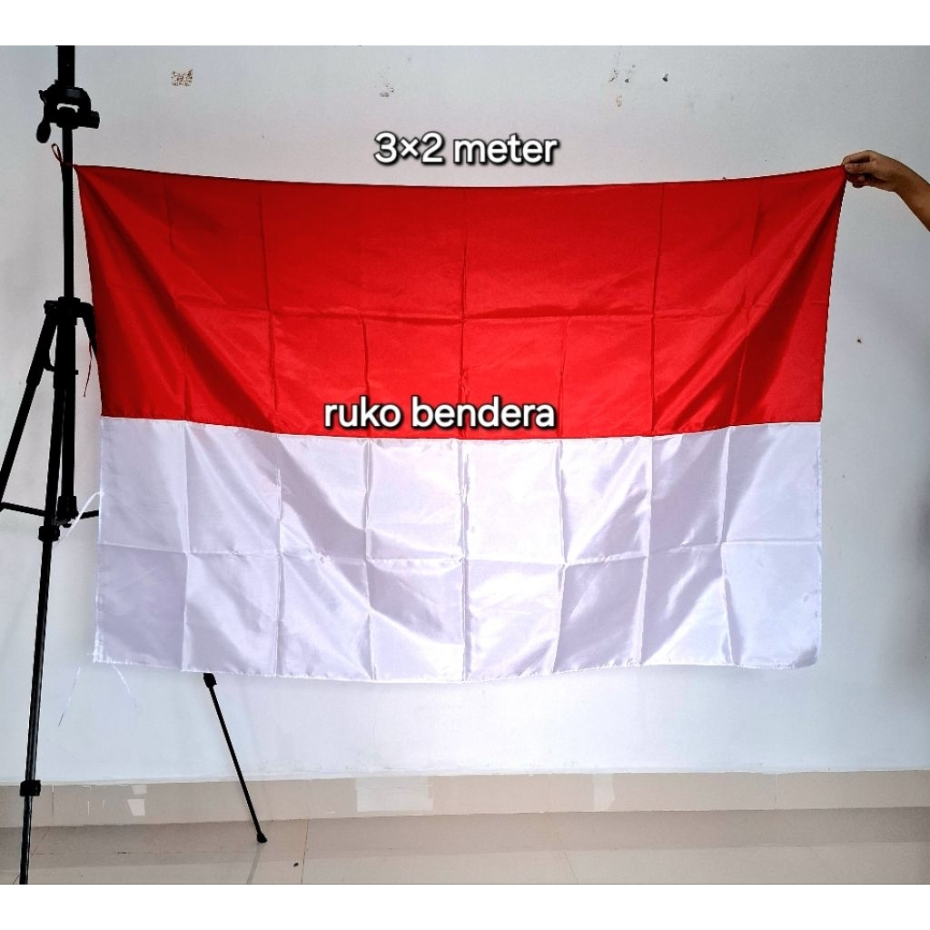 Jual BENDERA MERAH PUTIH UKURAN 2×3/BENDERA BESAR/BENDERA MERAH PUTIH ...