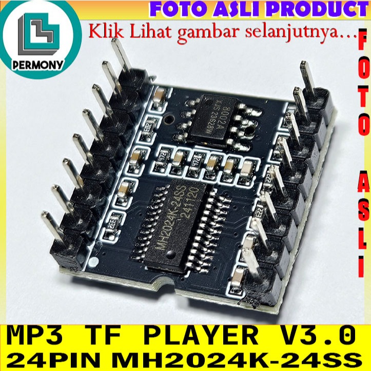 Jual TFPlayer Player DFPlayer Module Mini MP3 Modul 24pin | Shopee ...