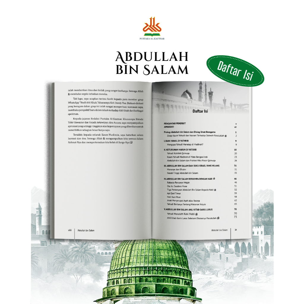 Jual Abdullah bin Salam : Rabi Yahudi Garis Lurus Ahli Surga | Shopee ...