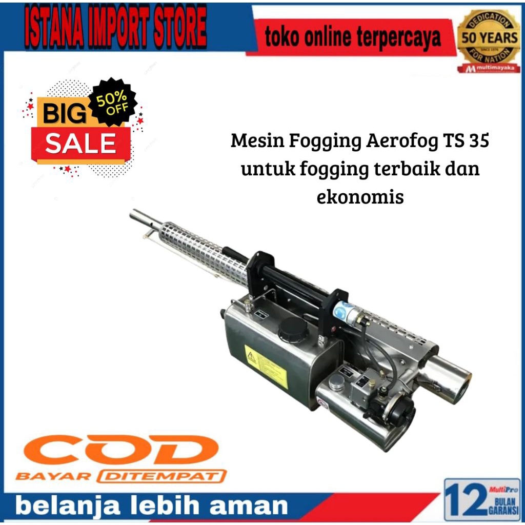 Jual Mesin Fogging Aerofog TS 35 untuk fogging terbaik dan ekonomis ...