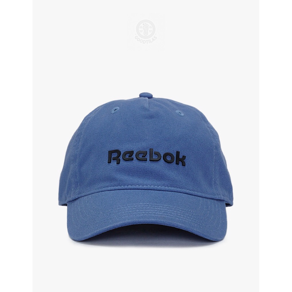 Jual Topi Reebok Rubber Weld Adjustable Cap - Uniform Blue | Shopee ...