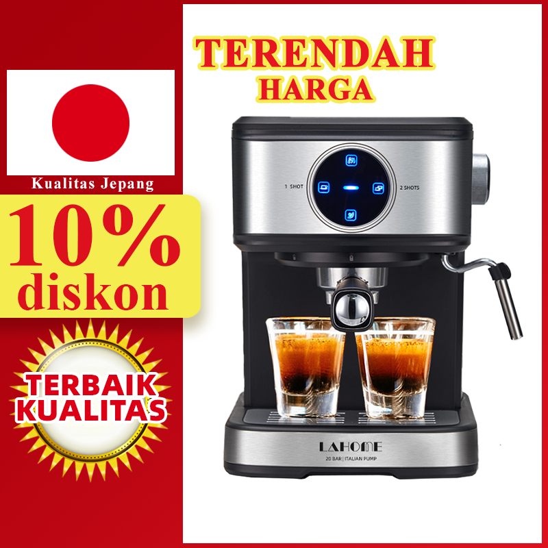 Jual LAHOME Mesin Kopi Espresso Mini Alat Kopi Espresso Mesin Kopi