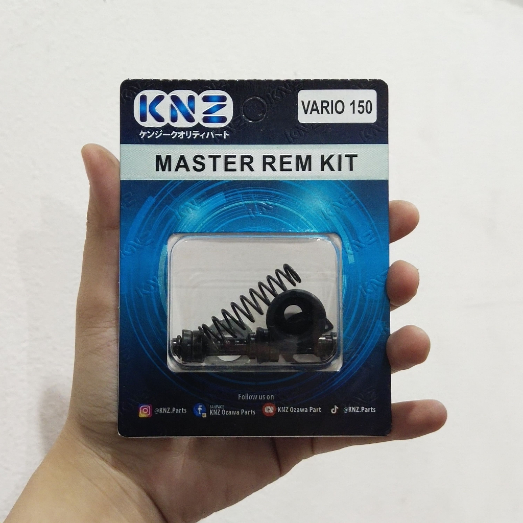Jual Brake Master Kit KNZ HONDA VARIO 150 MASTER REM KIT REM PELENYER ...