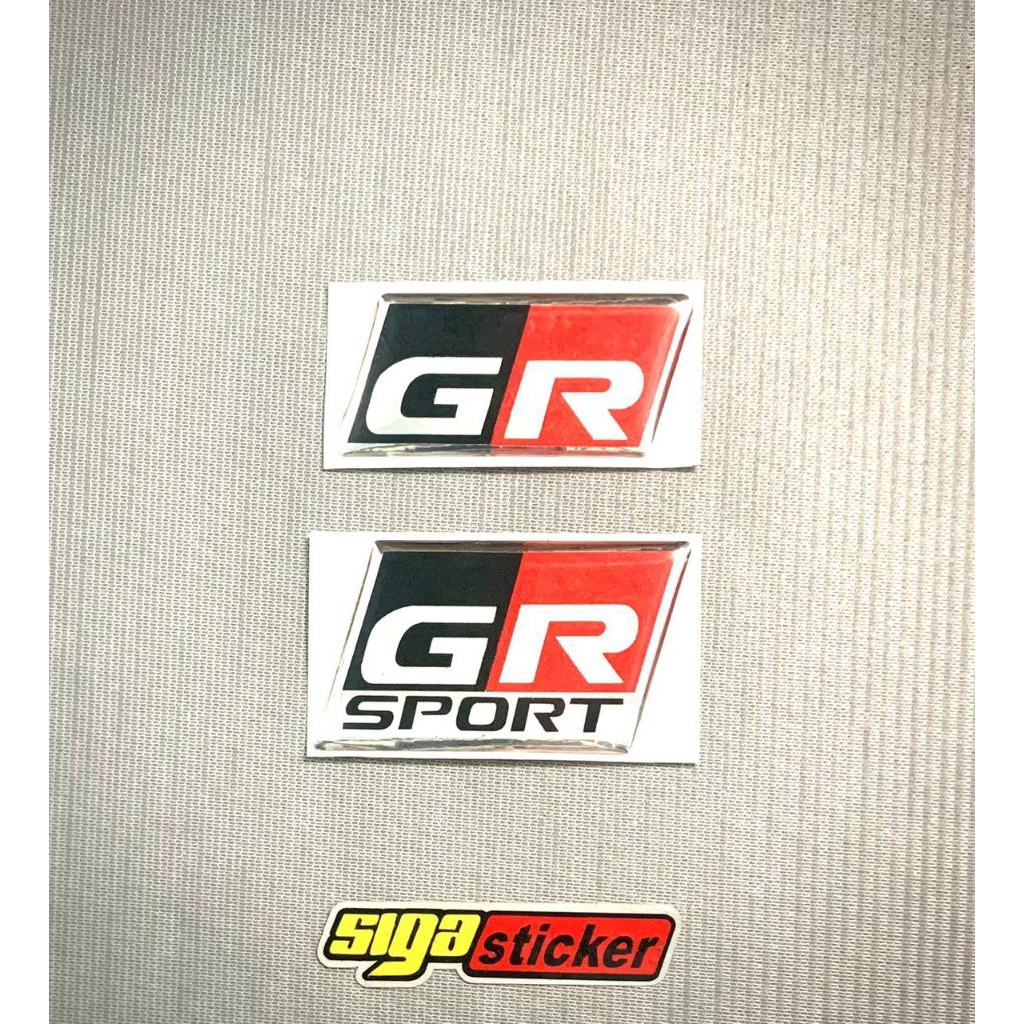 Jual STIKER EMBLEM GR SPORT STICKER TIMBUL | Shopee Indonesia