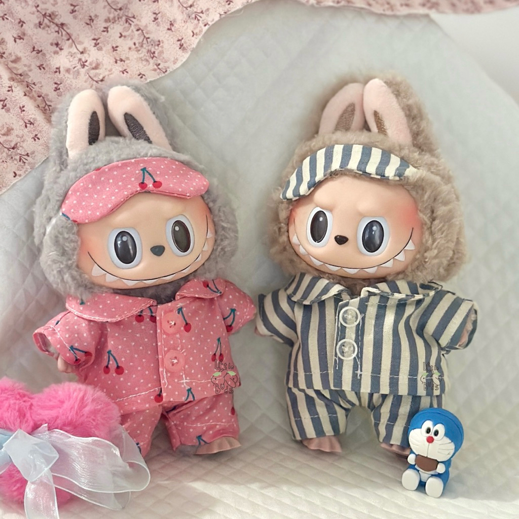 Jual LITTLE BUDS - The Monster Labubu Pyjama (Dress Labubu, Baju Labubu ...
