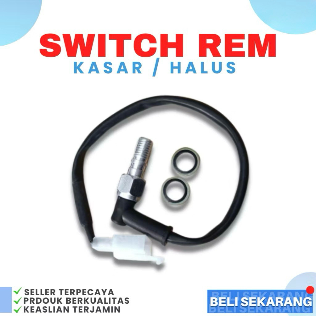 Jual switch rem universal switch master rem drat kasar/halus | Shopee ...