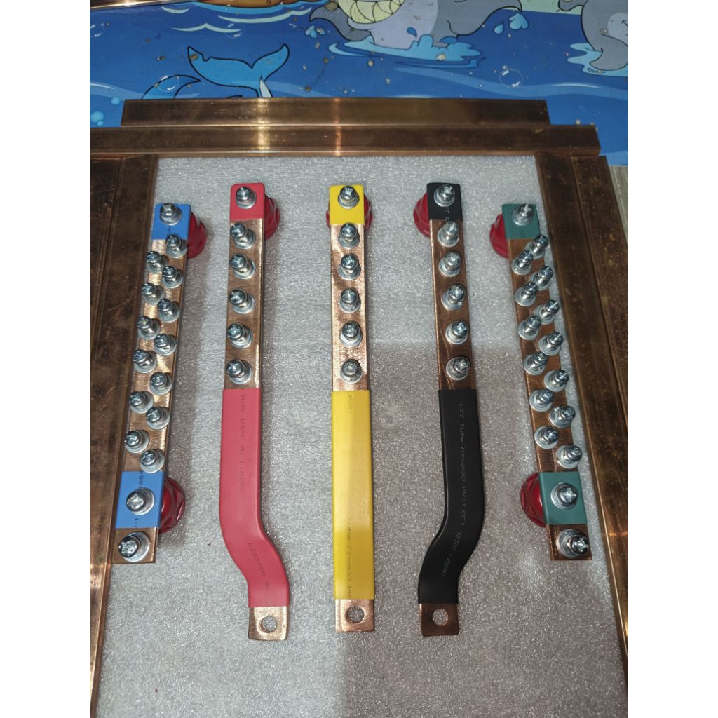 Jual BUSBAR 3×20 RSTN + GROUND PANJANG 25 CM UNTUK MCCB 125A | Shopee ...