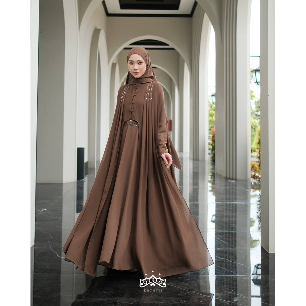 Jual READY STOCK ORI KAZAMI STORE ABAYA HANEEN (kazami store) - gamis ...
