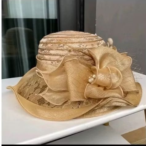 Jual Topi Wanita Gaya Korea & Eropa Elegan Ukuran Sedang Musim Panas ...