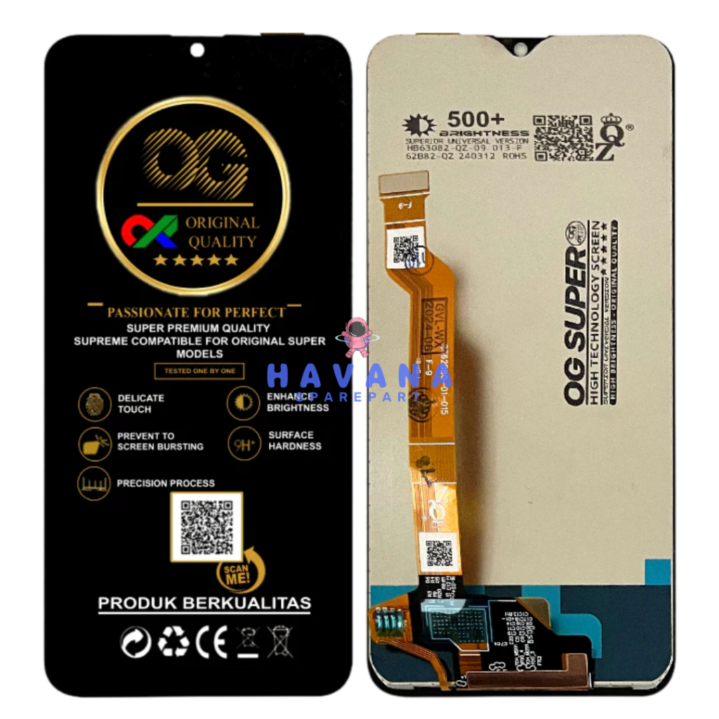 Jual LCD TOUCHSCREEN OPPO F9 / F9 PRO / A7X / REALM3 2 PRO / REALM3 U1 ...