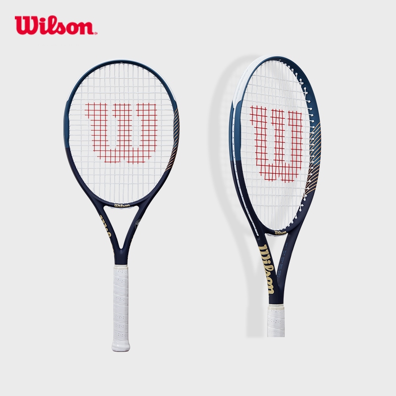 Raquette De Tennis Wilson Roland-Garros Equipe – Pour Joueurs Loisirs, Contrôle Amélioré, Pré-Cordée, 27 Pouces