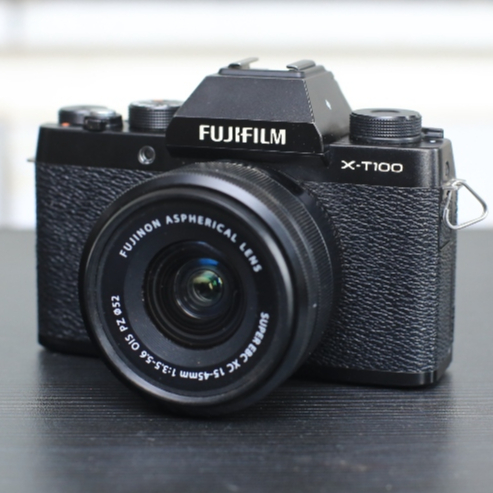 Jual Kamera Mirrorles FUJIFILM XT100 Lensa Kit 15-45mm -wifi