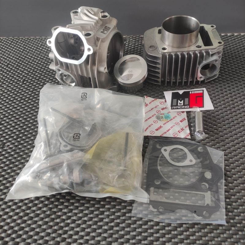 Jual PAKET BOREUP SUPRA 4 KLEP KPH,BLOK CASTING 66 HEAD 21/24 MG RACING ...