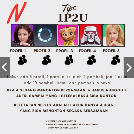 Jual NETFLIX Variant Netflix Ready 24 Jam | Shopee Indonesia