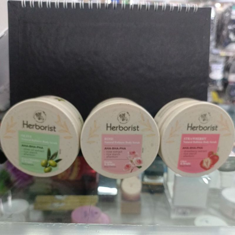 Jual herborist Aha bha Pha deep exfoliate body scrub 100G | Shopee ...