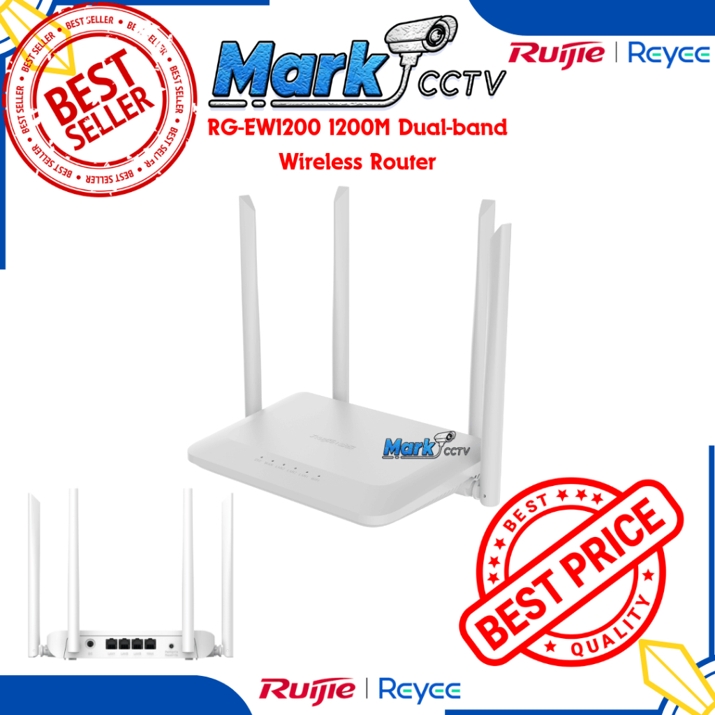Jual RUIJIE RG-EW1200 1200M Dual-band Wireless Router | Shopee Indonesia