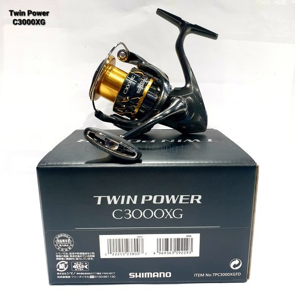 harga reel pancing shimano twin power Reel Shimano TWIN POWER 2020 FD Power Handle  1000/2500/C3000/C3000XG/4000XG/C5000XG Original