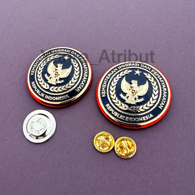 Jual Pin Kemenimipas / Brevet Kemenimipas / Brivet Keminimipas Lapas ...