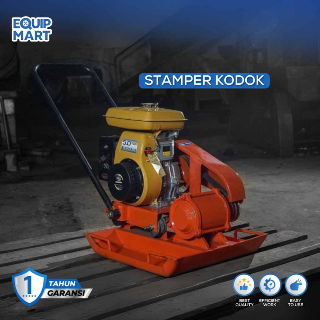 Jual Stamper Kodok - Plate Compactor Mesin Pemadat Tanah Jalan Aspal ...