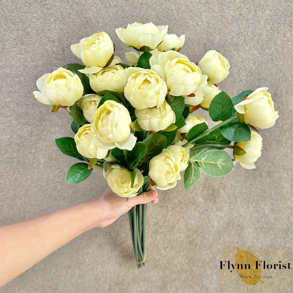Jual Bunga Peony Ruby Cabang 3 (Satuan) Dekorasi Bouquet Backdrop ...