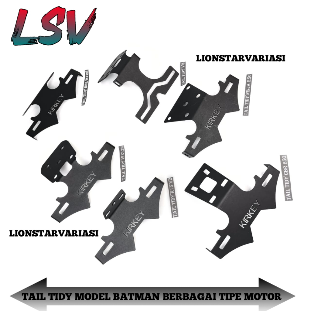 Jual Tail Tidy Breket Plat Nomor Model Batman Pendek Panjang Motor R15 ...