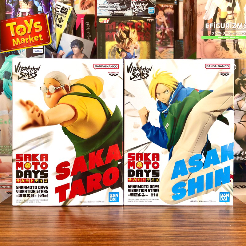 MÔ HÌNH Asakura Shin - Sakamoto Days - Vibration Stars Bandai Spirits Figure Chinh Hang MÔ HÌNH Asakura Shin - Sakamoto Days - Vibration Stars Bandai Spirits Figure Chinh Hang