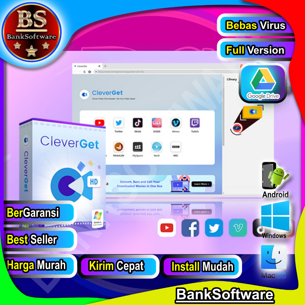 Jual CleverGet v19.0.0.3 2024 windows Full Version LifeTime ...
