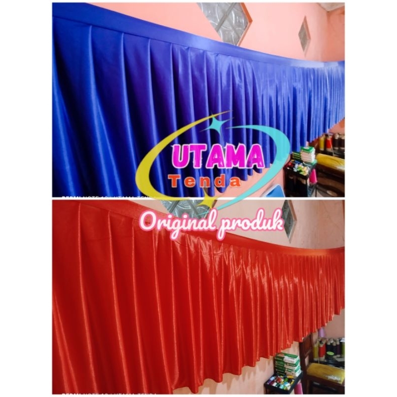Jual rempel meja/skirting meja tinggi 80 cm | Shopee Indonesia